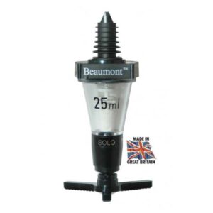 Seinään kiinnitettävä 3 cl mitta