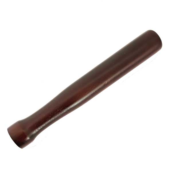 Sileä Muddler Tummasta Puusta 20 cm - ø 2,6 cm