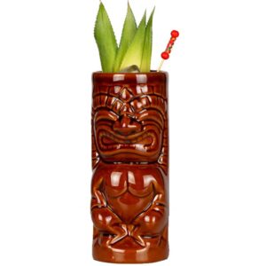 Tiki-sylinteri, ruskea, 33 cl